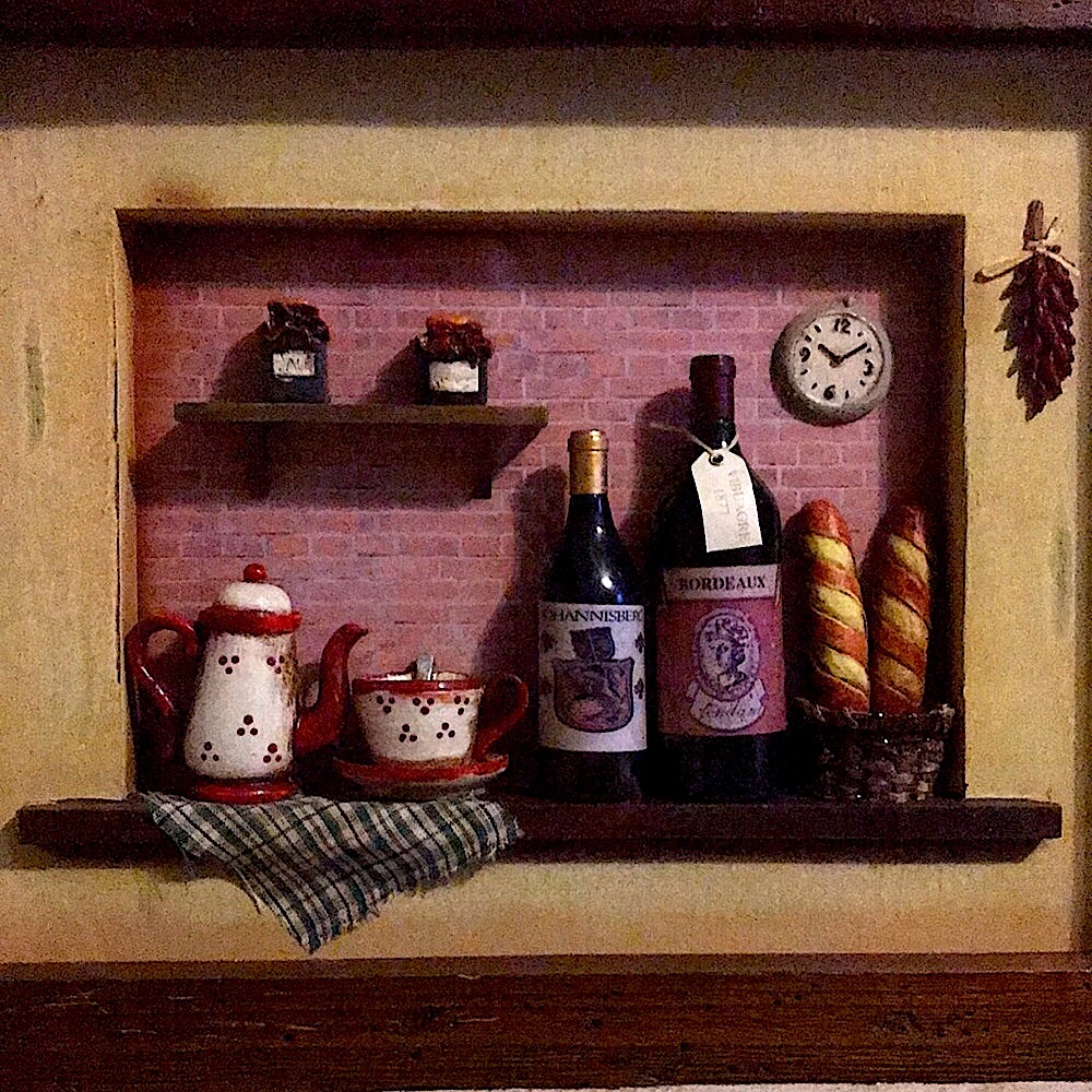 Shadow box Italian/French flare